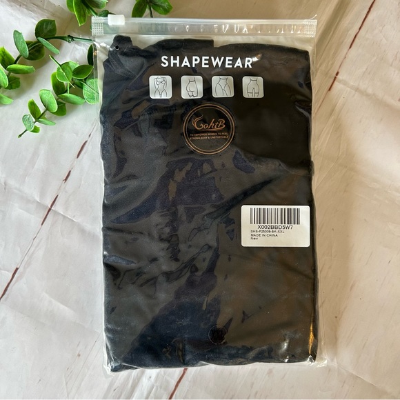 High Waist Tummy Control Shapewear (black) - Picture 2 of 11